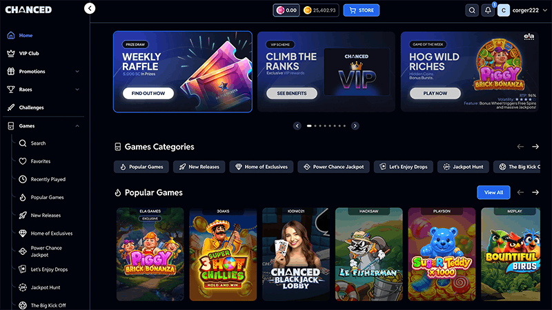 chanced casino 1 dollar deposit