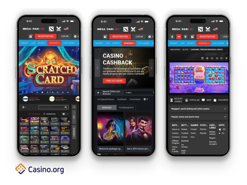 Megapari casino app