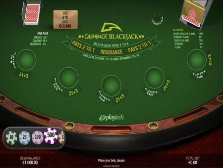 Blackjack Cashback