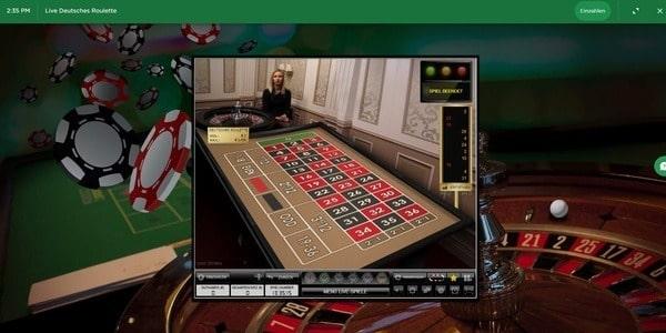 Roulette live