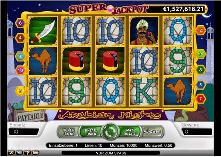 Arabian night slots (DE)