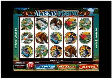 Alaskan fishing slots (DE)