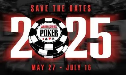 WSOP Sets Dates for 2025 Return to Las Vegas