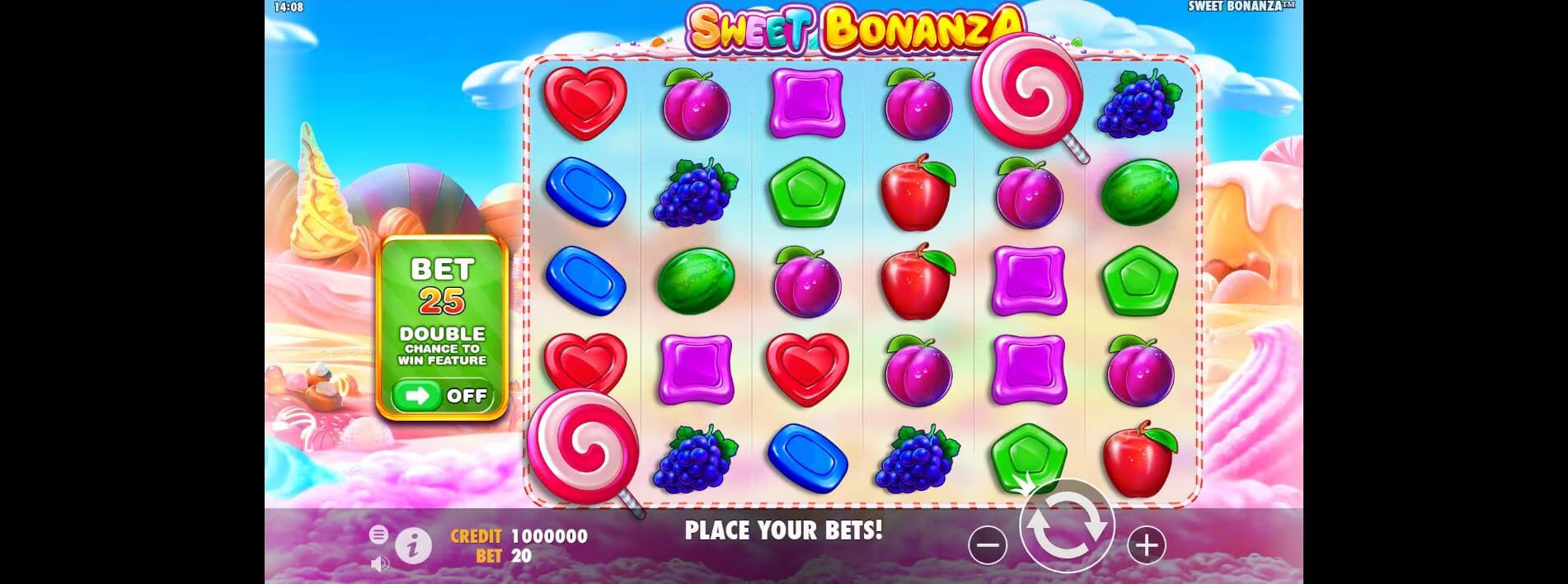 Sweet Bonanza screenshot 1 background