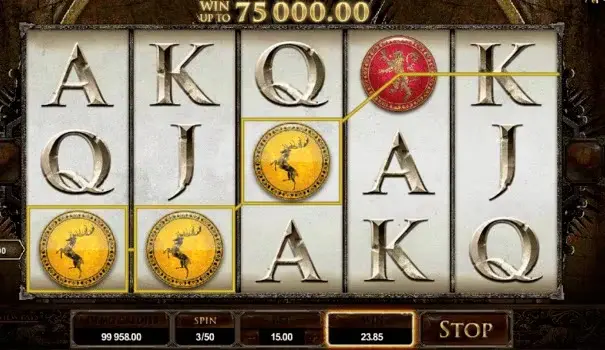 Games of Thrones Slot at Ruby Fortune Casino