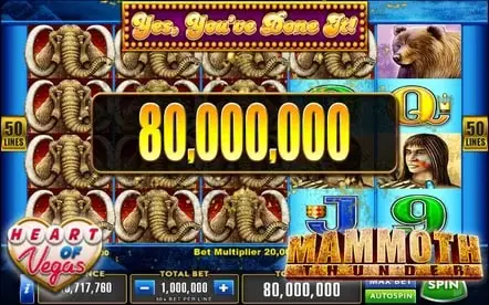 Heart of Mammoth Thunder - Heart of Vegas