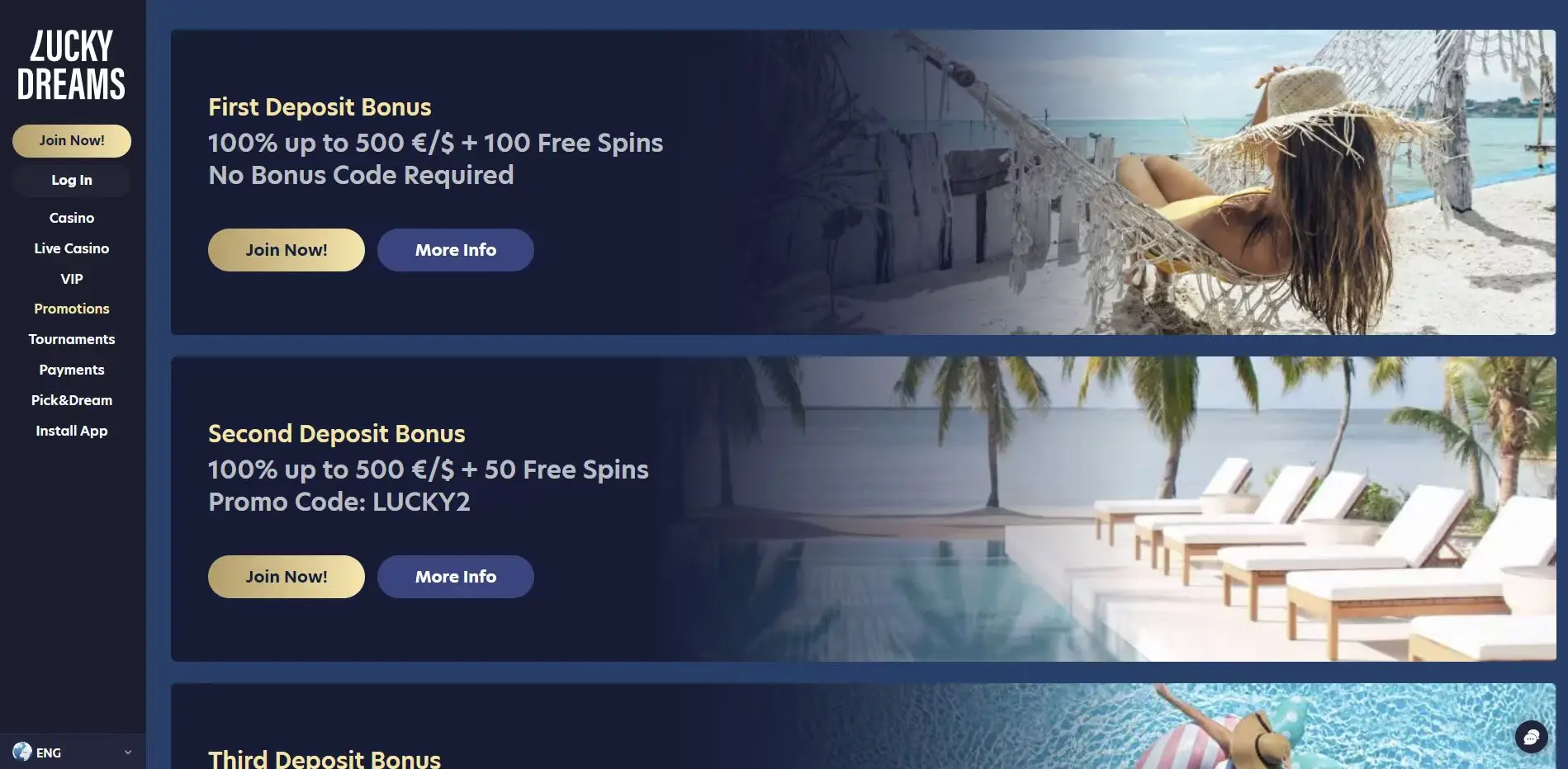 luckydreams promo page.JPG