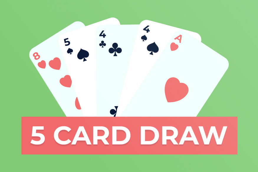 play poker 5 card draw online free