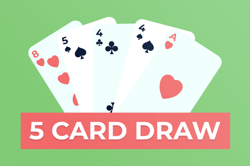 How To Play 5 Card Draw Poker 5 Card Draw Rules Odds Tips More