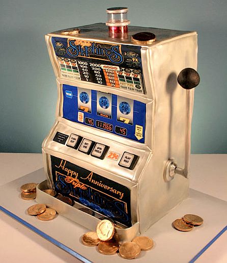 Keno Slot Machine Cake