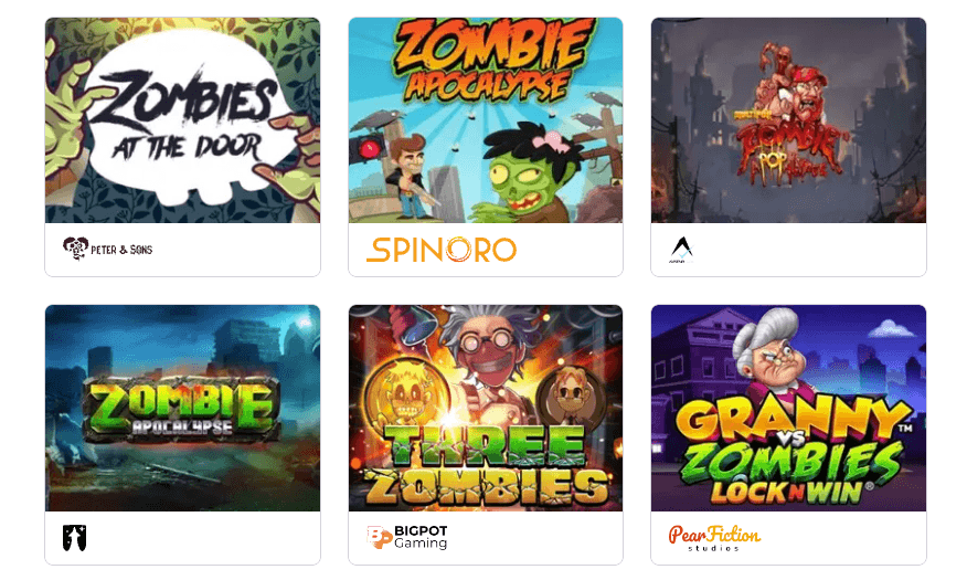 Zombie-themed slot games