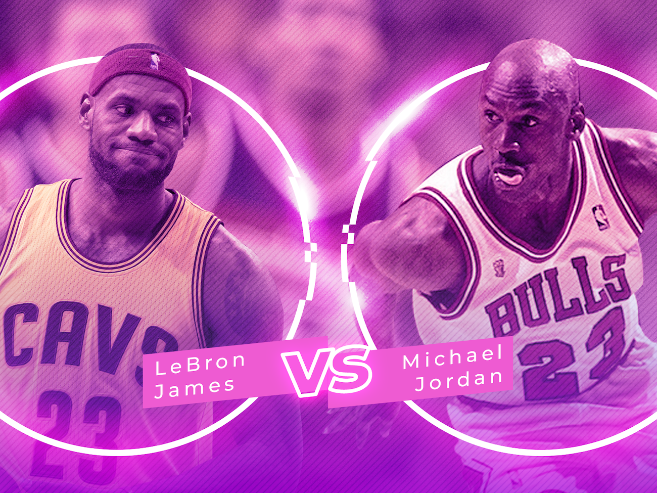 Who has the best all-time starting five, Michael Jordan or LeBron James?
