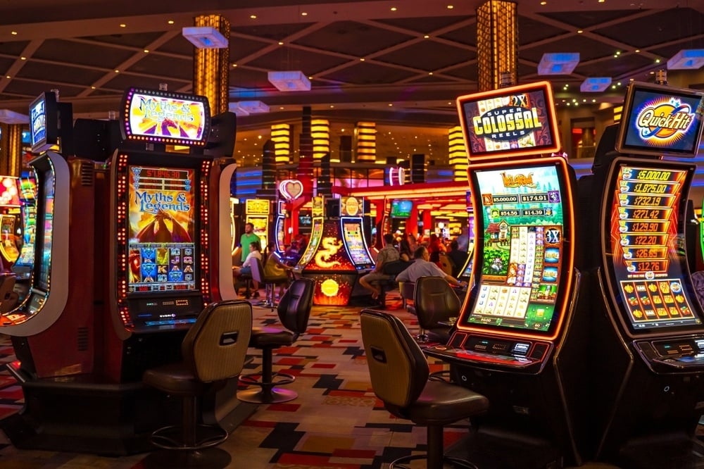 Skill machines in a casino