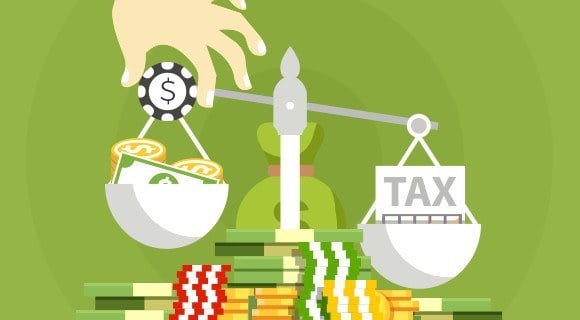 Claiming online gambling winnings on taxes owed