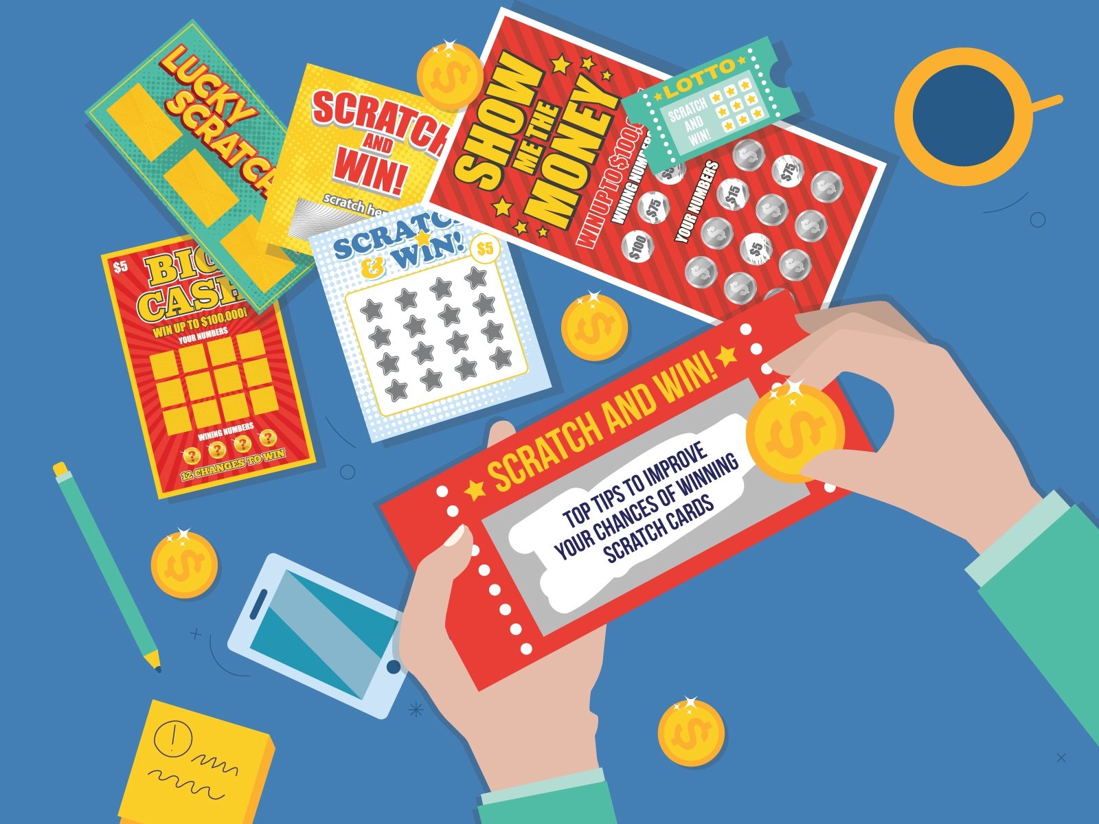 how to play lotto scratch cards