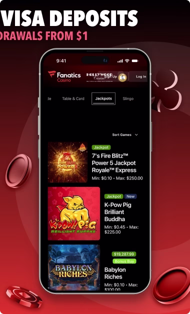 paying with visa on fanatics app
