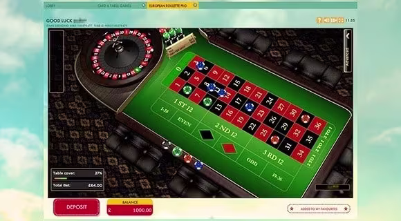 In-Game Play - Roulette at 777 Casino Thumbnail