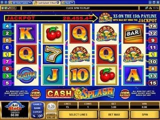 Slot Info Screenshot Cash Splash 5-Reel