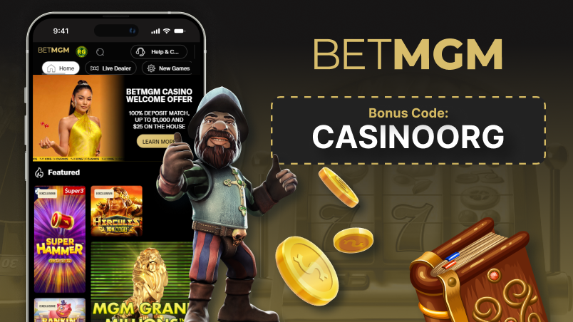 BetMGM Casino bonus code CASINOORG