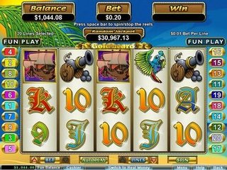 Slot Info Screenshot Goldbeard Online