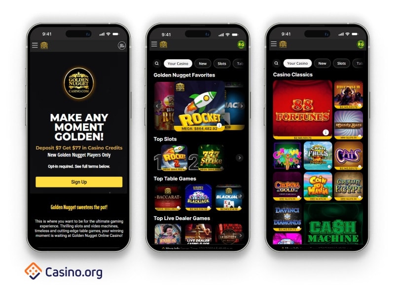 Golden Nugget Casino MI Bonus