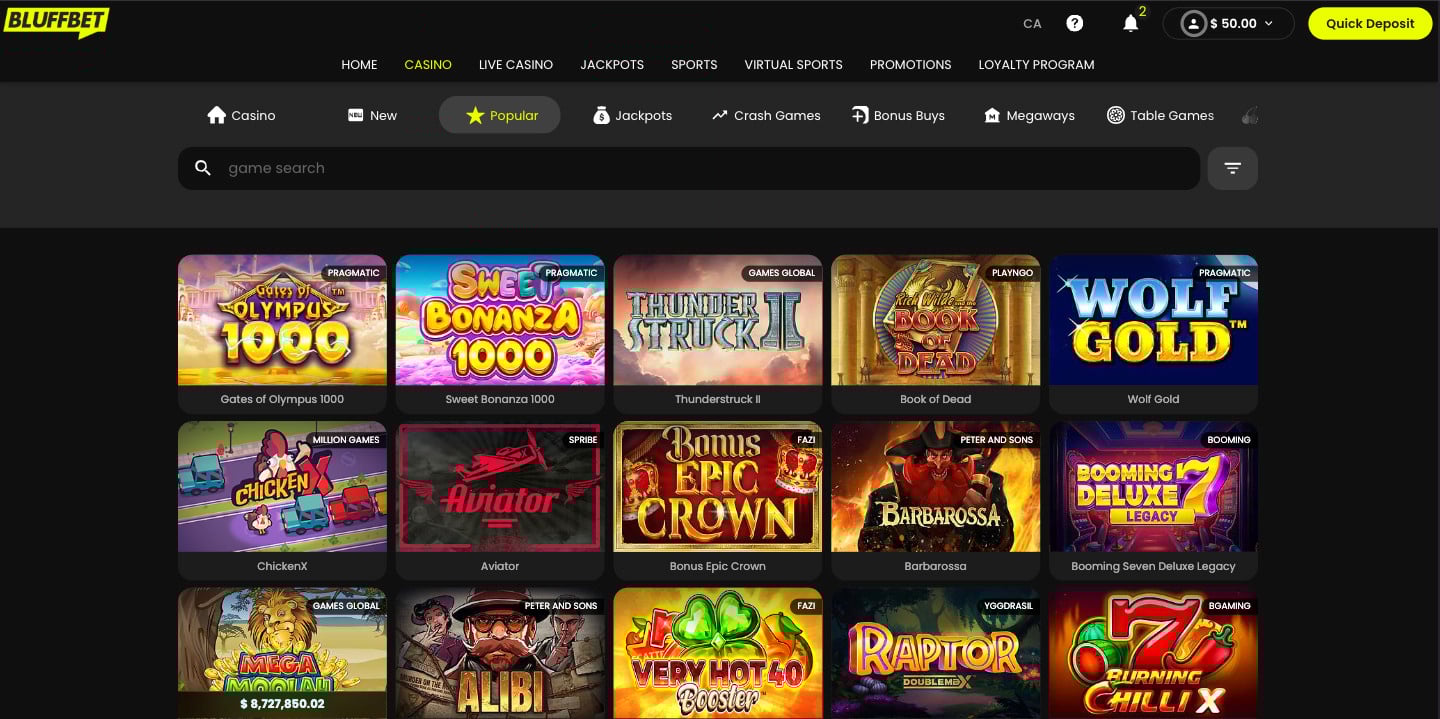 CAEN Bluffbet playtest lobby