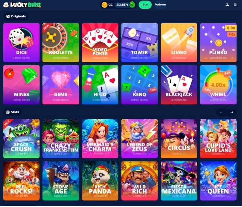 LuckyBird Casino Slots