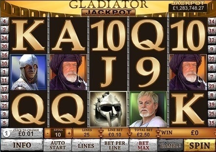 Gladiator jackpot Gameplay at Mansion Thumbnail