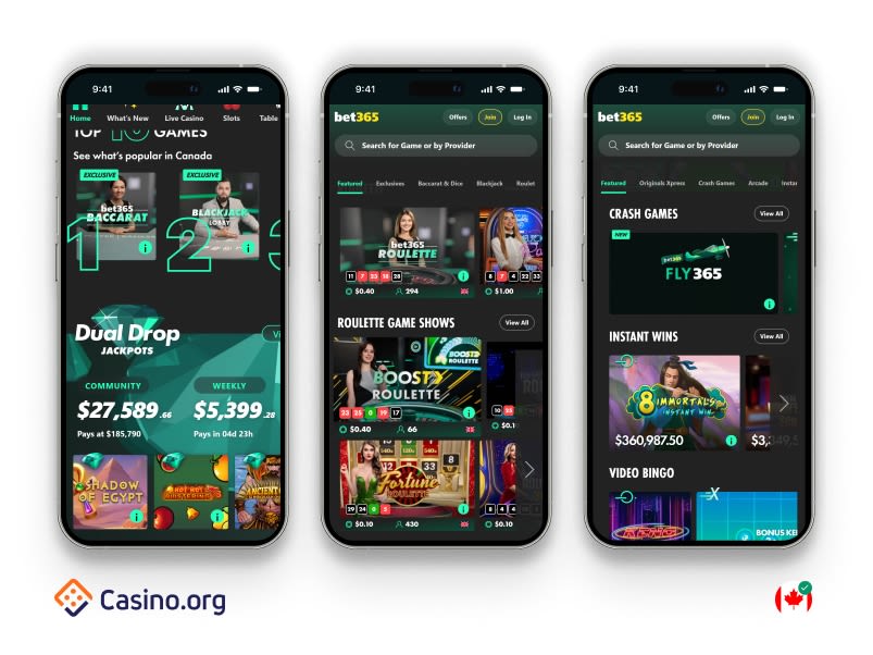 bet365 casino preview