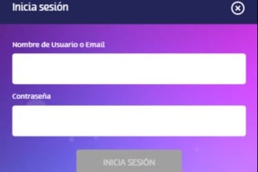 inicia sesión o registrate