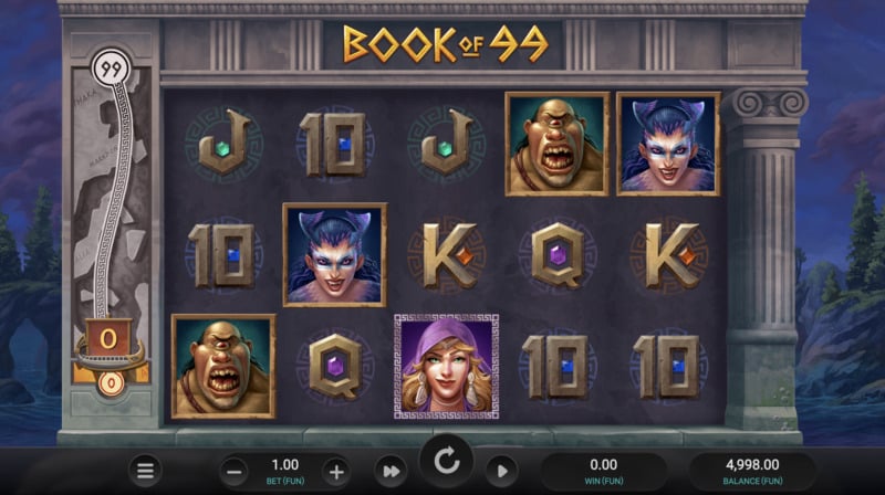 Book of 99 slot screenshot