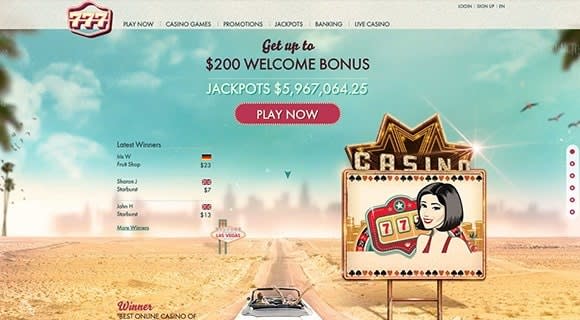Screenshot of 777 Casino Website Thumbnail