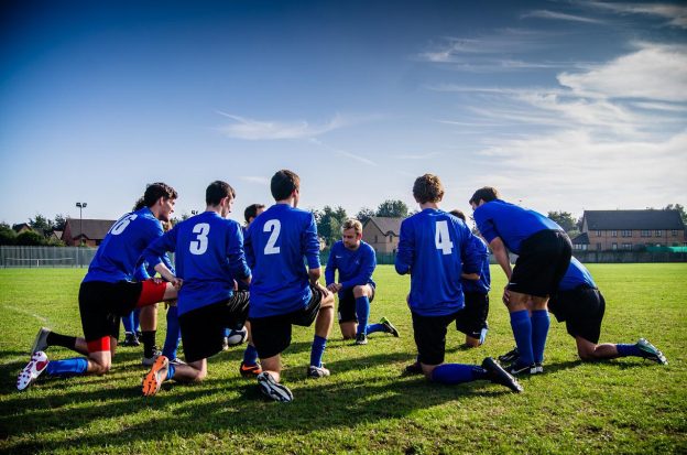 Menschen, Fußballspieler