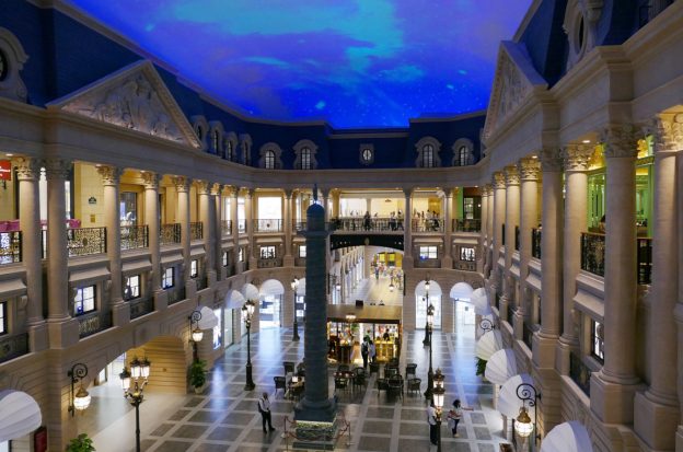 Innansicht Casino in Macau