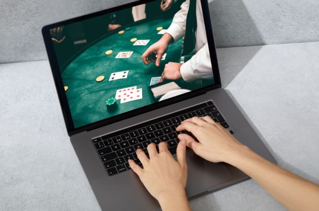 Online-Casino, Laptop