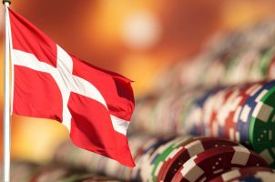 Dänemark, Fahne, Glücksspiel, Casino