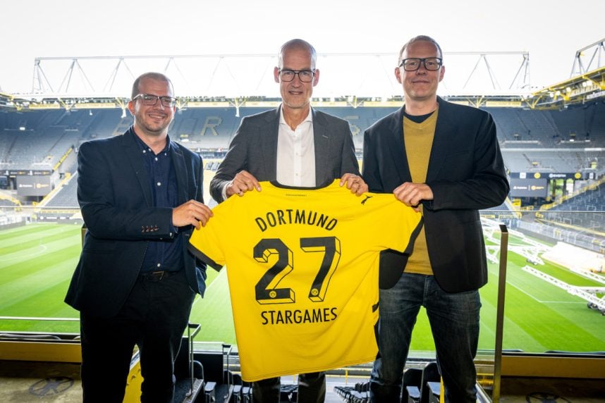 Vertreter BVB und StarGames