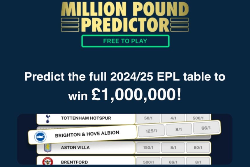 Million Pound Predictor