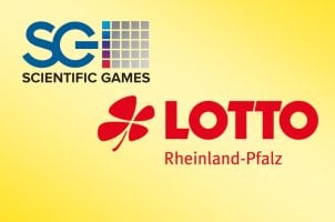 Logos von Lotto Rheinland Pfalz und Scientific Games