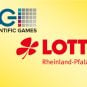 Logos von Lotto Rheinland Pfalz und Scientific Games