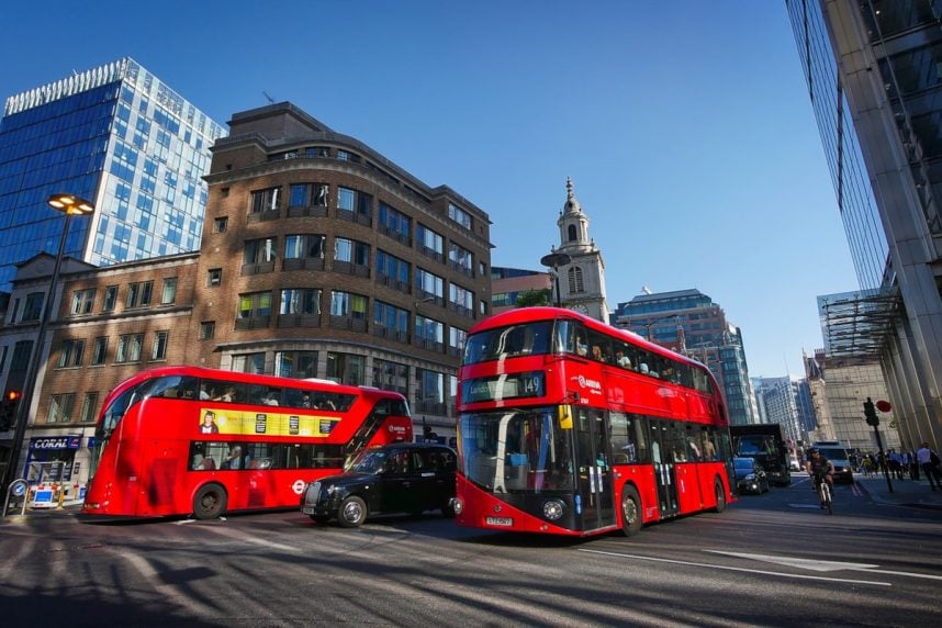 Doppeldeckerbusse London