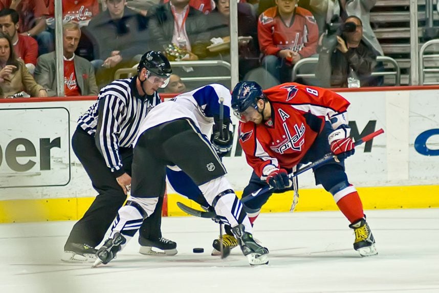 Eishockey-Match