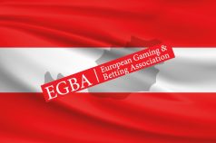 Fahne Österreich, EGBA-Logo