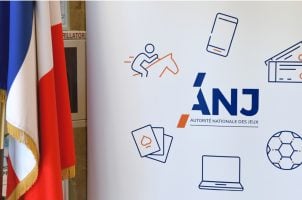 ANJ-Logo, französische Fahne