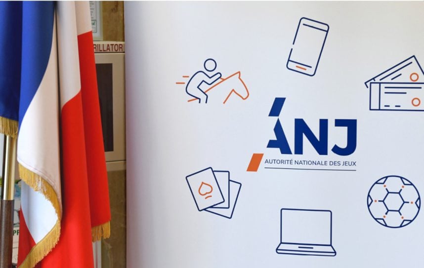 ANJ-Logo, französische Fahne