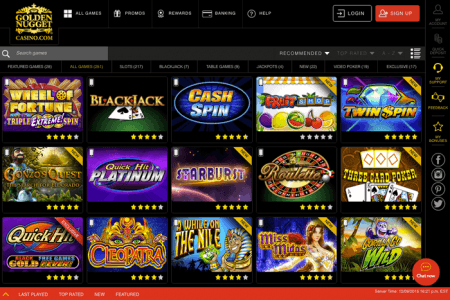 golden nugget online casino wv