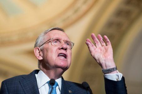 Nevada Senator Harry Reid Donald Trump