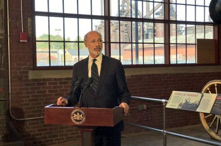 Pennsylvania gambling expansion Tom Wolf