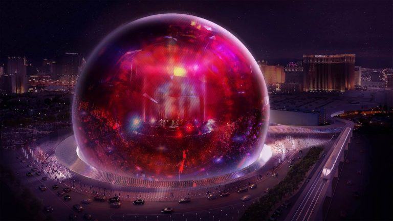 Futuristic Concert Venue Msg Sphere Waits For Faa Clearance For Takeoff