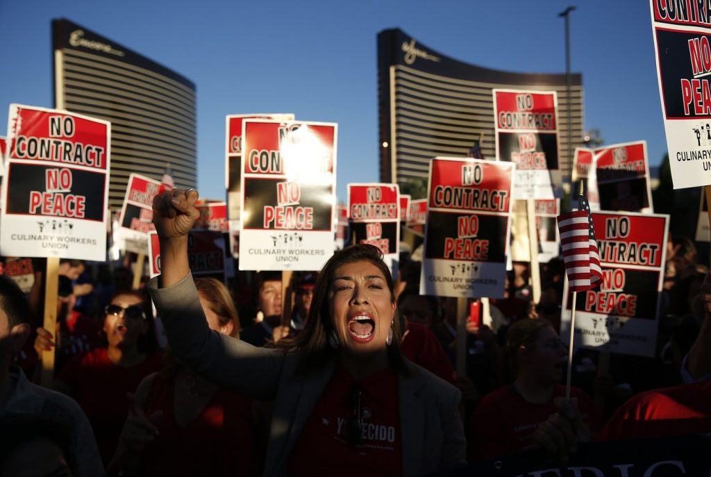 Las Vegas Union Representing 50,000 Resort Workers Threatens Strike